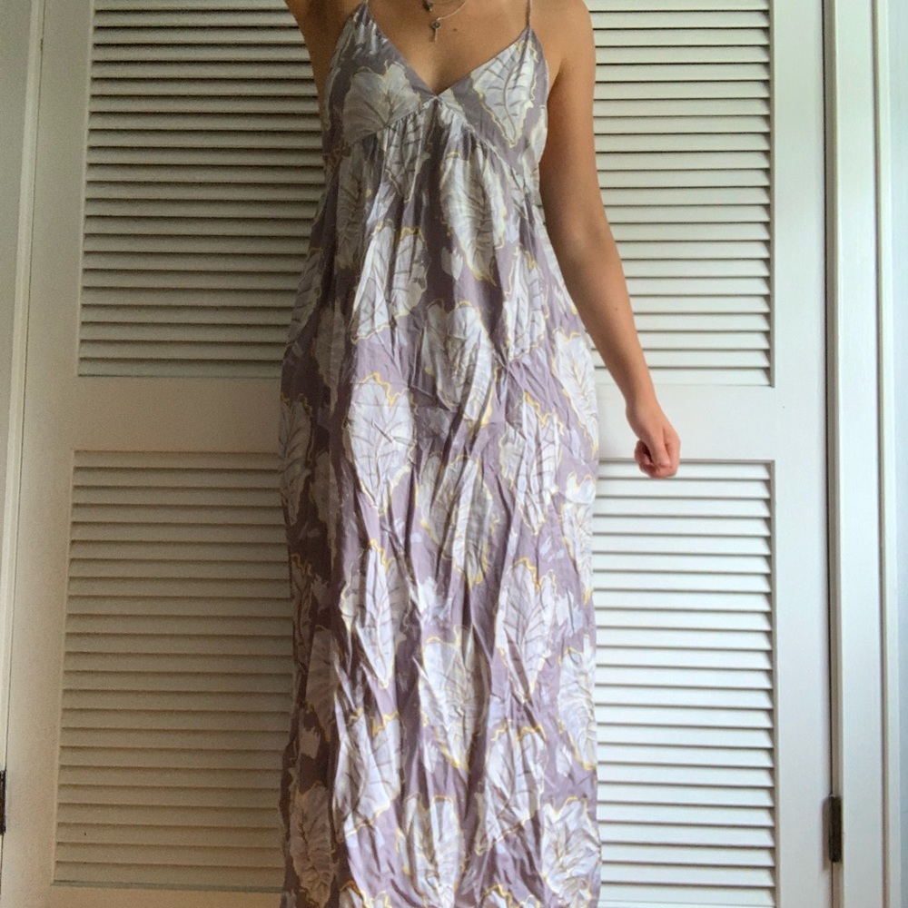Purple Maxi Dress